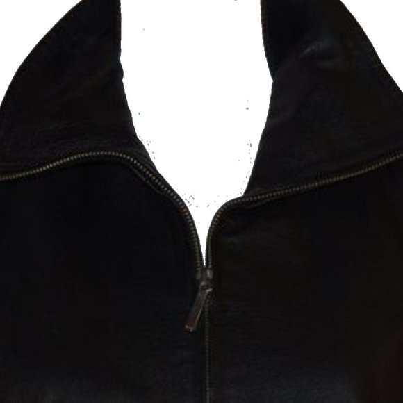 Oscar Piel Women's 3/4 Leather Coat Size XL - Picture 4 of 5